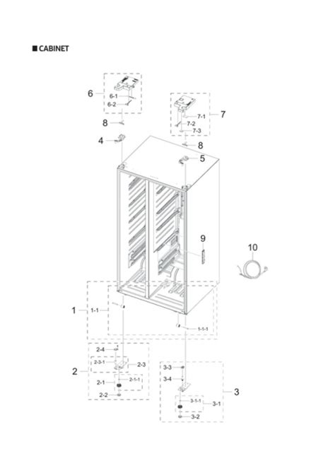 Samsung Rs28a500asraa 00 Refrigerator Partswarehouse