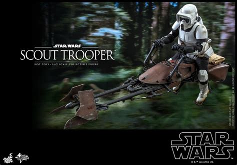 Star Wars Return Of The Jedi Scout Trooper Comes To Hot Toys