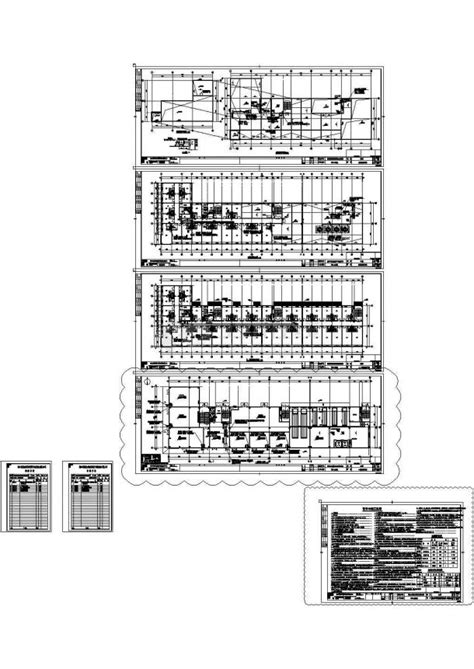 青岛大型住宅区暖通设计施工图，33楼居住建筑土木在线