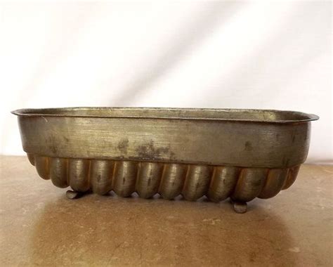 Vintage French Cake Tin Brioche Tin Mold An Unusual Shape Etsy