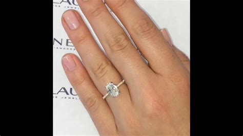 2 Carat Oval Diamond Engagement Ring Diamond