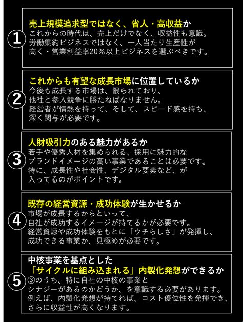 新規事業で再・成長できた“新規事業選定5つの視点”｜100億企業化プロジェクト【船井総研】