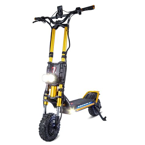 Kaabo Wolf King GT Pro Electric Scooter 72V 35Ah Off Road Gold