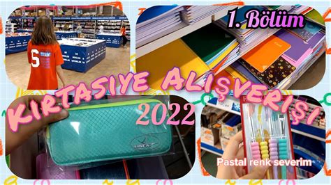 Okula Dönüş Kırtasiye Alışverişim 2022 1 Bölüm Back To School