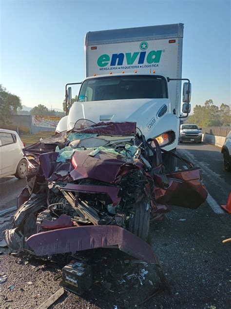 Reportan Fatal Accidente En La México Pachuca Tome Precauciones