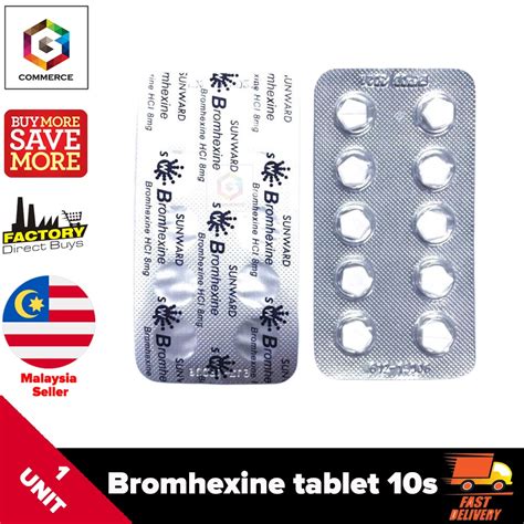 Bromhexine Tablet S Shopee Malaysia