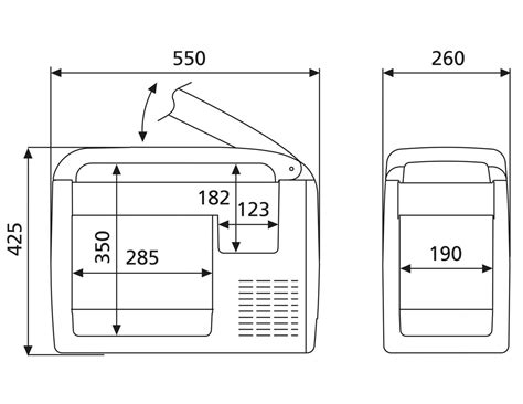Dometic Waeco Cf26 Coolfreeze 12v 24v 240v Mains Portable Coolbox