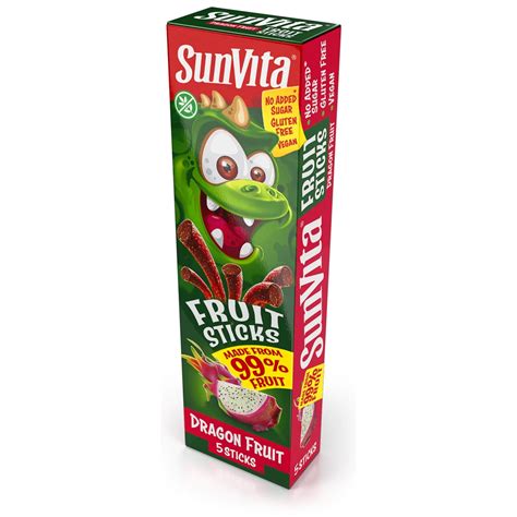 Sunvita Fruit Sticks Sárkánygyümölcs 5 Db 100 G Ipon Hardver és