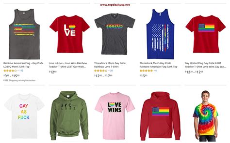 LGBT Clothing Deals | Top Deals USA | The United States