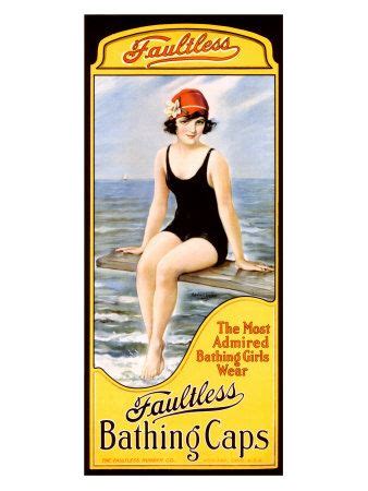 Faultless Bathing Caps Vintage Ads Vintage Advertisements Vintage