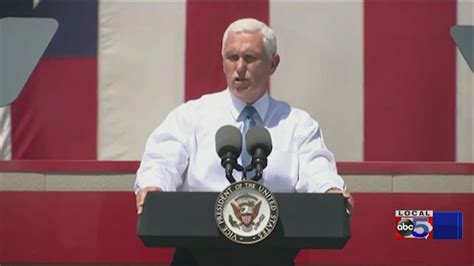 Vice President Pence Visits Winnebago Industries In Iowa Youtube