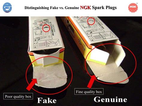 Distinguishing Fake Ngk Spark Plug PPT