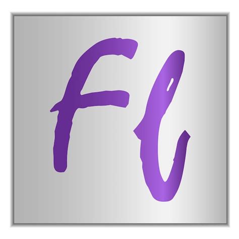 Стилизованная буква f алфавита на серебряном фоне с тенью | Премиум векторы
