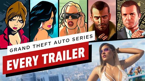 Every Grand Theft Auto Trailer From GTA To GTA 6 YouTube