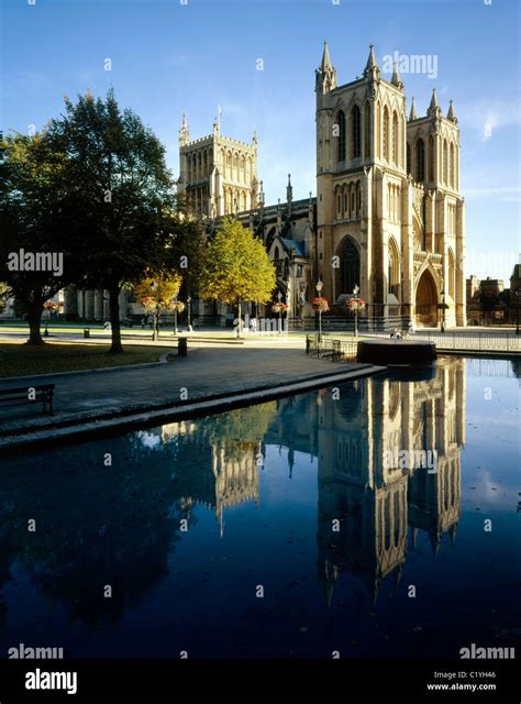 Bristol Cathedral, College Green England Stock Photo - Alamy