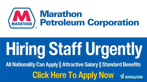 Marathon Petroleum Careers 2025 Hiring Staff Instantly Apply Now