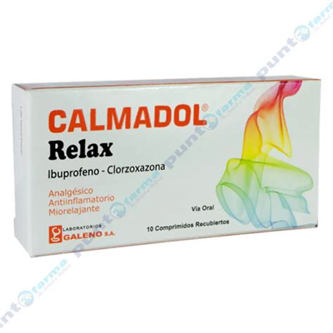 Calmadol Relax Caja De Comprimidos Punto Farma