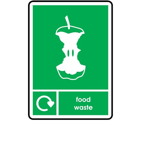 Buy Our Recycle Food Waste Signs Waste Management Labels