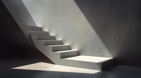 masterful depth illusion  light play premium ai generated image