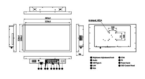 Datasheet W Ib T Cha Chassis Panel Pc Winmate