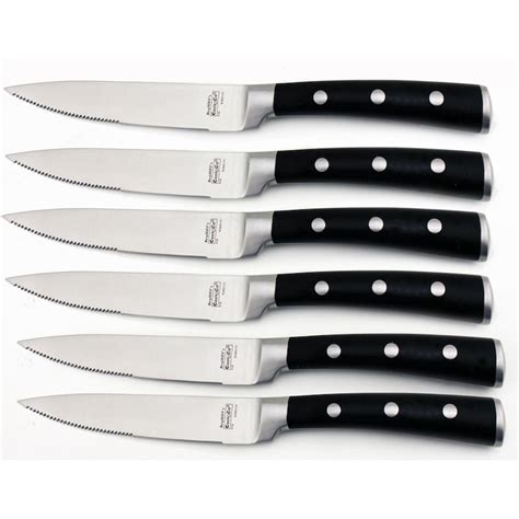 Berghoff Classico 6 Piece Stainless Steel Steak Knife Set Bbqguys