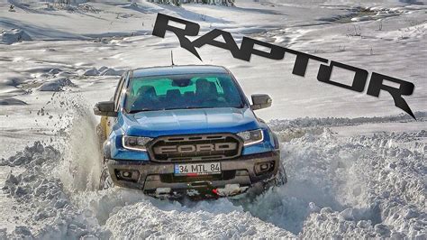 Ford Ranger Raptor Extreme Snow 33 Tyres Baja Mode 4k Youtube