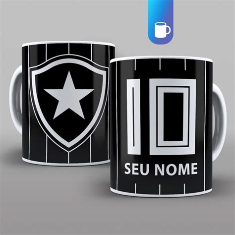 Caneca Personalizada Botafogo Shopee Brasil