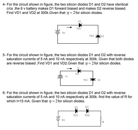 Is It Possible To Use The Load Line Analysis Technique On Two Diodes Electrical Engineering