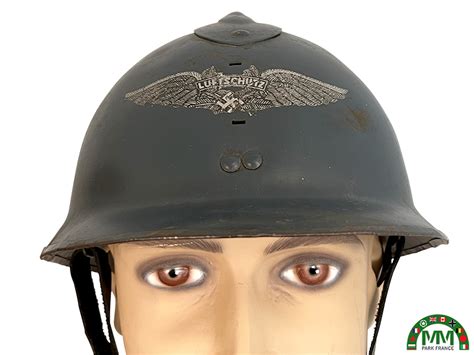 Casque Allemand Luftschutz Sur Base M Fran Ais Galerie Collection