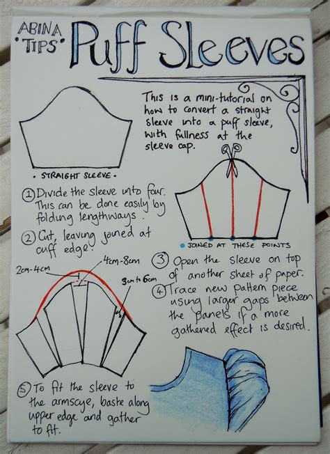 Puff Sleeve Tutorial Sewing Hacks Sewing Techniques Sewing Sleeves