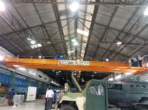 Gew Dgeot Overhead EOT Double Girder Crane Load Capacity 1 5 Ton At