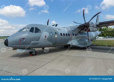 Twin-turboprop Tactical Military Transport Aircraft EADS CASA C-295M ...