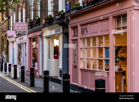 Colourful Shops In Neal Street Covent Garden London Uk Stock Photo