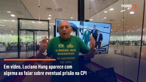 Em vídeo Luciano Hang aparece algema ao falar sobre eventual