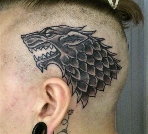 House Stark Sigil Tattoo