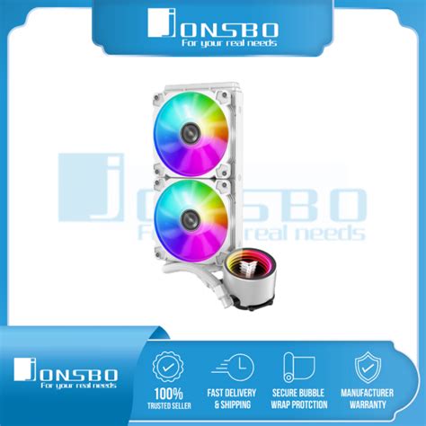 Jonsbo Shadow Tw White Radiator Cpu Aio Liquid Cooler Argb