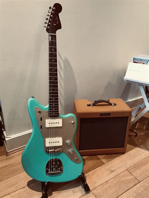 Seafoam Green Jazzmaster