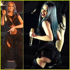 Cardi B Shows Off Her Assets At B96 Pepsi Jingle Bash Camila Cabello