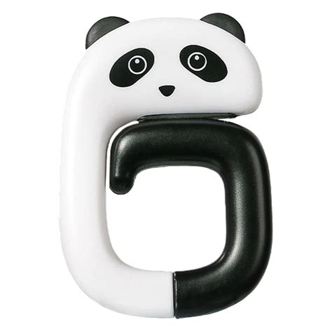 Nomeni Adhesive Hooks Clearance Portable Cute Panda Bear Cat Hooks