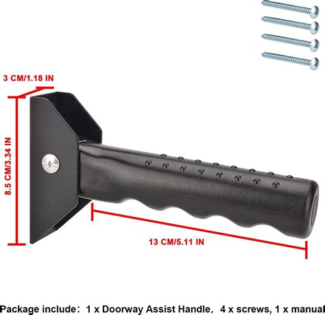 Doorway Flip Assist Handle Door Assistant Support Grip Handledoorway