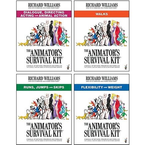 The Animator S Survival Kit Books Collection Set By Richard Williams