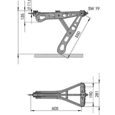 AL KO Uitdraaisteun Premium 1250kg Lang 1221694 Trailerplus Nl