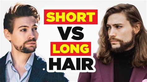 Short Hair Vs Long Hair Which Is Better On Men Long Hair Styles Men