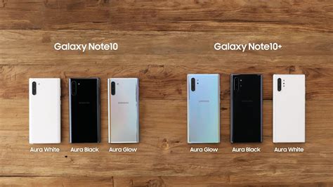 Samsung Stellt Das Galaxy Note 10 Und Note 10 Offiziell Vor