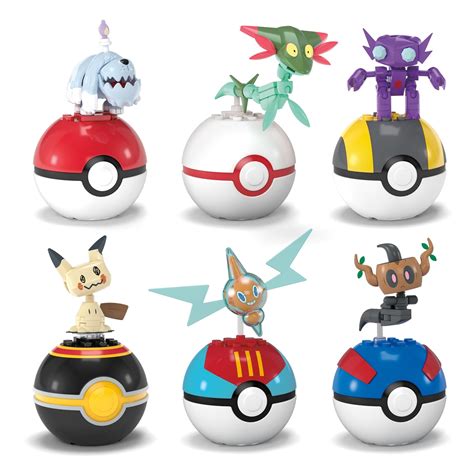 Mega Construx Pokémon Poke Ball Assortment Mattel