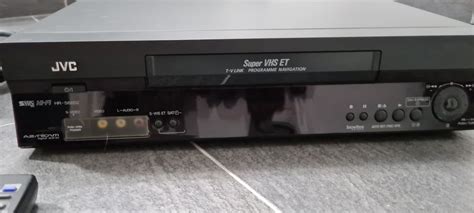 Videorecorder Jvc S Vhs Hr S Inkl Scart Kabel Goldkont Kaufen