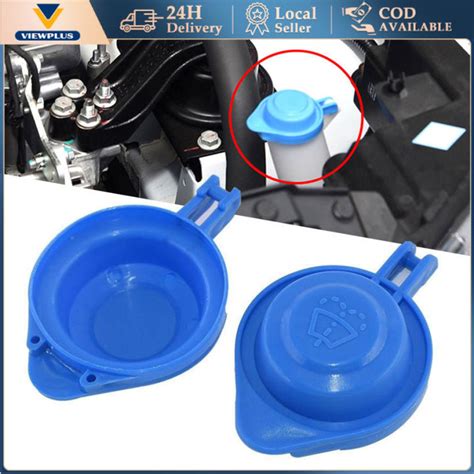 Car Windshield Wiper Washer Fluid Reservoir Cover Water Tank Bottle Lid