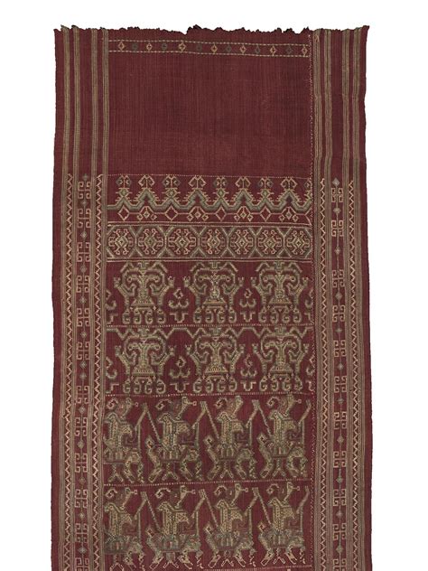 Ceremonial Cloth Pua Sungkit Sold Thomas Murray Asian