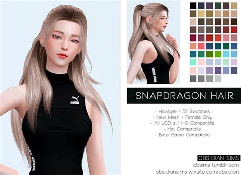 Sims 4 Female Alpha Hair Cc The Ultimate Collection Fandomspot