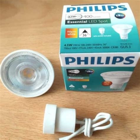 Jual Philips Led Essential Mr W V K Warm White Jakarta